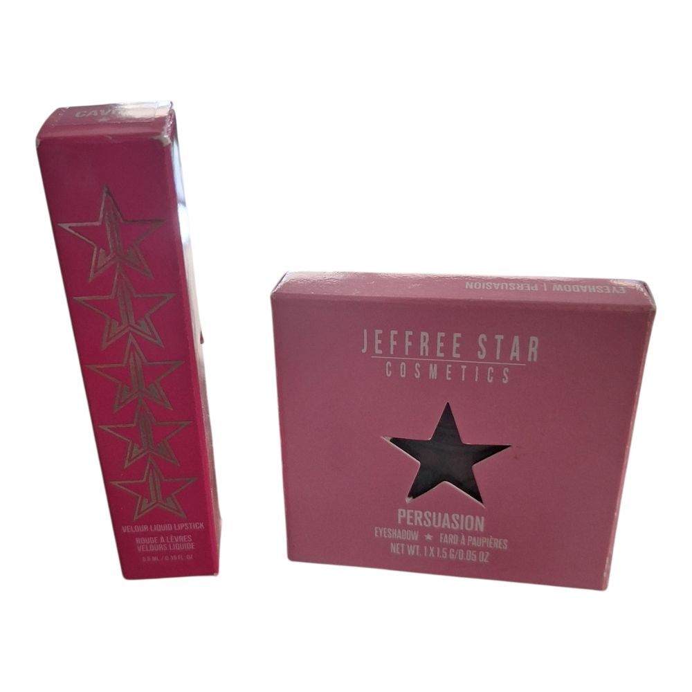 Jeffree Star Cosmetics Persuasion Eyeshadow + Velour Liquid Lipstick Cavity